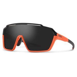 Smith Optics Unisex Shift MAG Sunglasses in Black Matte Cinder/Orange